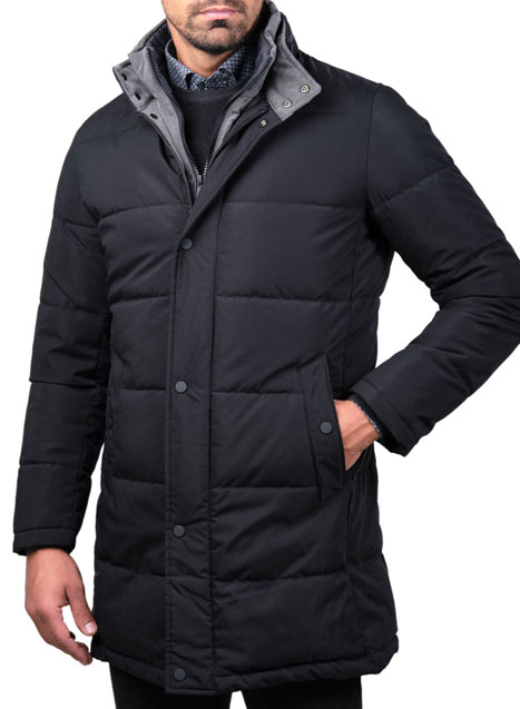 MEN'S MANETTI JACKET CASUAL  BLACK