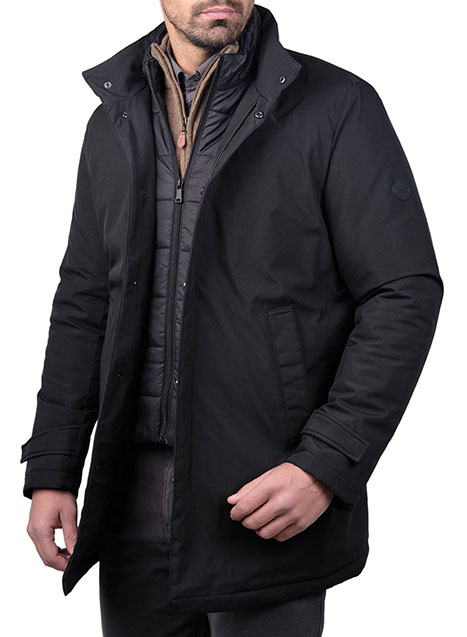 Ανδρικό Μπουφάν Manetti casual black