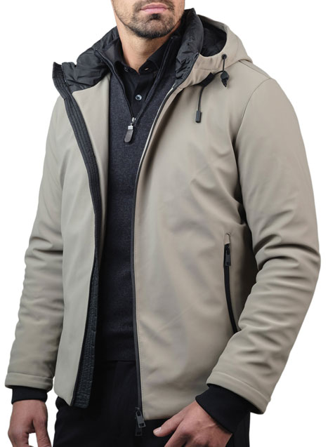 MEN'S MANETTI JACKET CASUAL  BEIGE