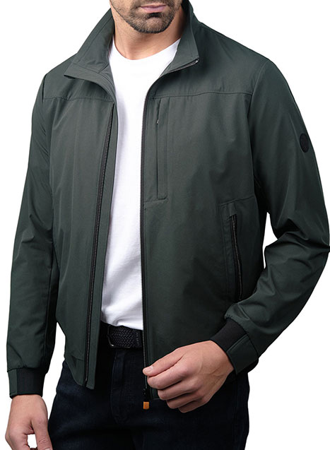 MEN'S MANETTI JACKET CASUAL  GREY GREEN