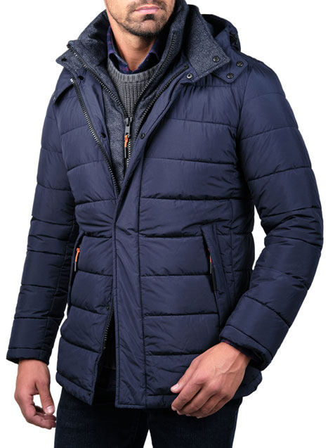 MEN'S MANETTI JACKET CASUAL  BLUE
