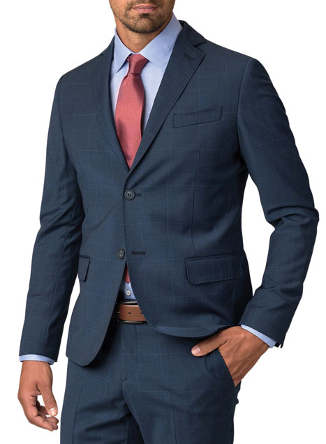 Ανδρικό Σακάκι Manetti formal blue