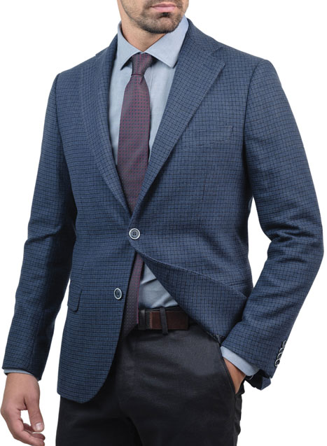 Ανδρικό Σακάκι Manetti formal blue