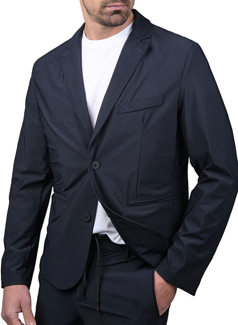 MEN'S ΣΑΚΑΚΙ MANETTI TECH FORMAL  BLUE