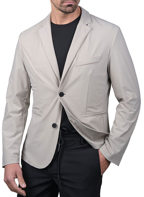 MEN'S ΣΑΚΑΚΙ MANETTI TECH FORMAL  GREY BEIGE