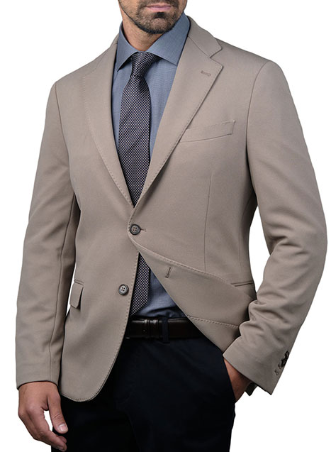 MEN'S MANETTI JACKET FORMAL  FANGO