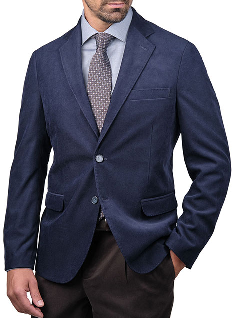 Ανδρικό Σακάκι Manetti formal blue