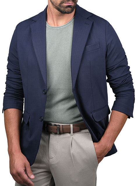 Ανδρικό Σακάκι Manetti formal indigo