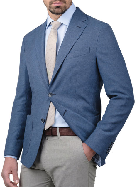 Ανδρικό Σακάκι Manetti formal indigo