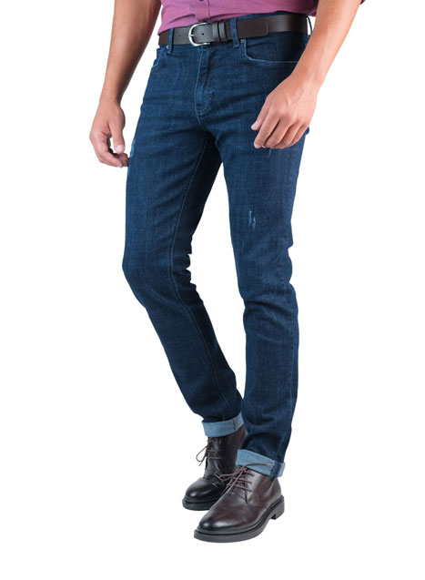 Ανδρικό Jean Manetti casual blue