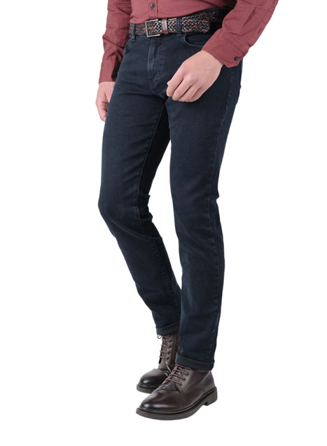 MEN'S JEAN PANTS MANETTI CASUAL  DARK BLUE