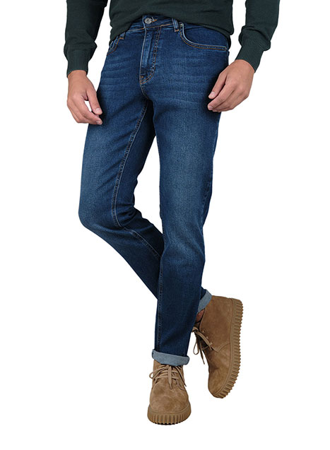 MEN'S JEAN MANETTI CASUAL  BLUE
