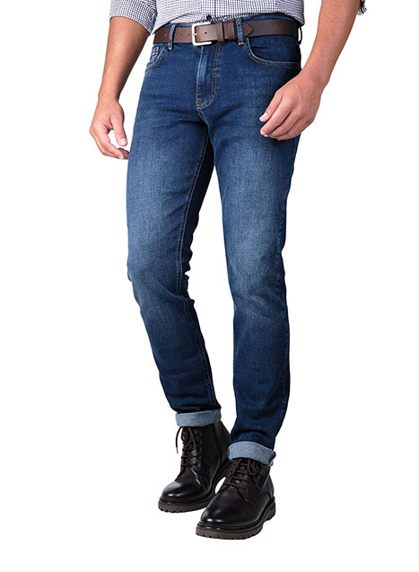 MEN'S JEAN MANETTI CASUAL  BLUE