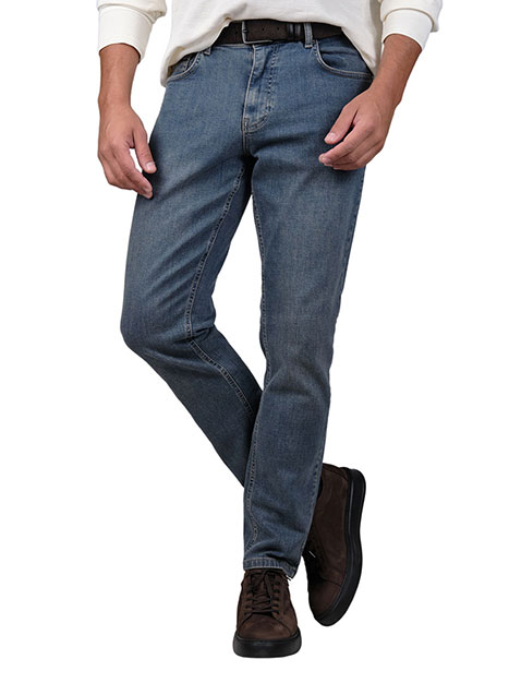 MEN'S JEAN MANETTI CASUAL  FADE BLUE