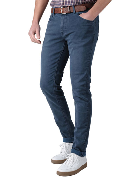 Ανδρικό Jean παντελόνι Manetti casual indigo blue