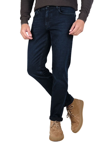 MEN'S JEAN MANETTI CASUAL  DARK BLUE