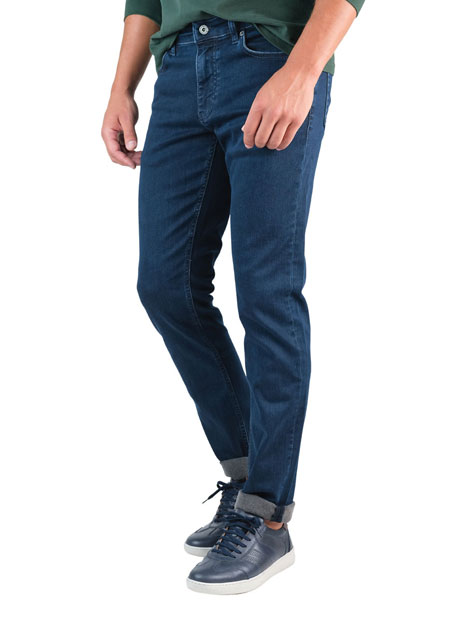 Ανδρικό Jean Manetti casual dark blue