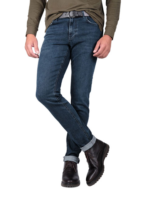 MEN'S JEAN MANETTI CASUAL  GREY BLUE