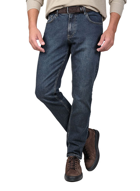 MEN'S JEAN MANETTI CASUAL  WASHED BLUE