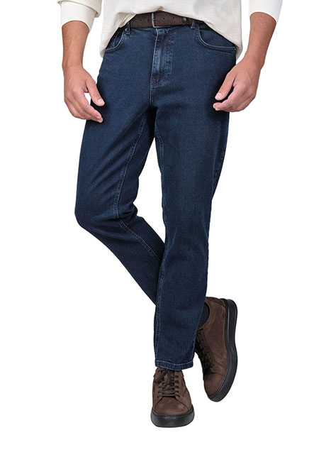 MEN'S JEAN MANETTI CASUAL  DARK BLUE