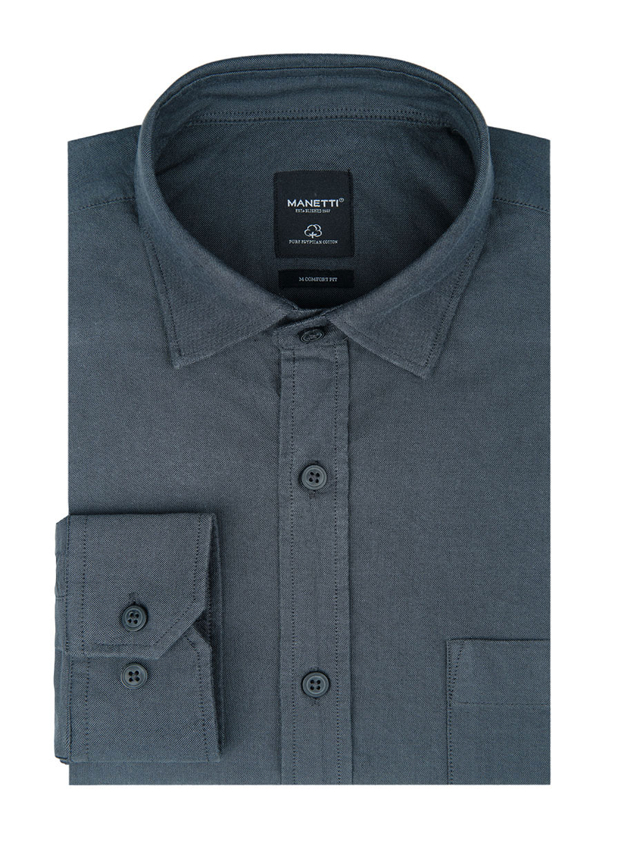 MEN'S ΠΟΥΚΑΜΙΣΟ OXFORD MANETTI FORMAL  GREEN