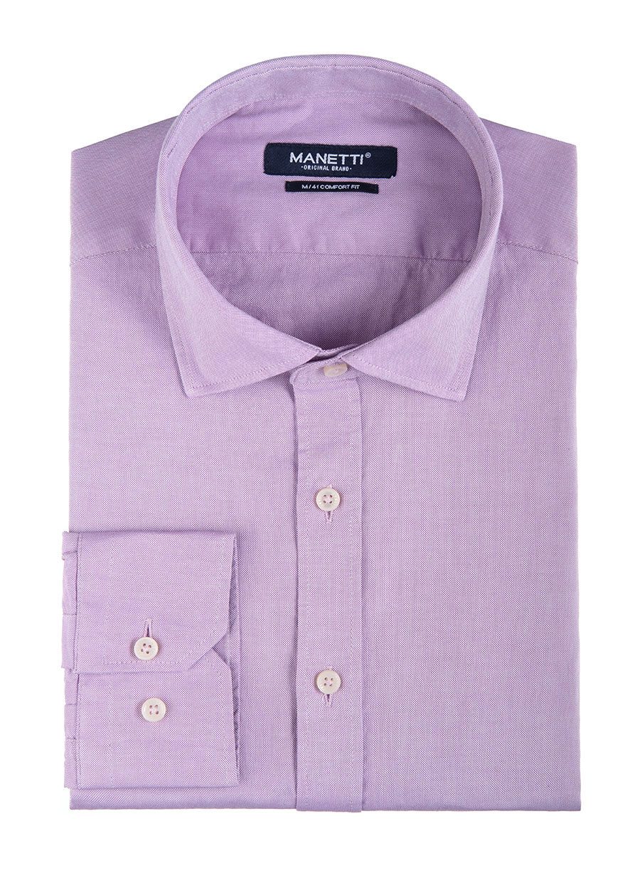 MEN'S MANETTI SHIRT CASUAL  BLUSH PINK