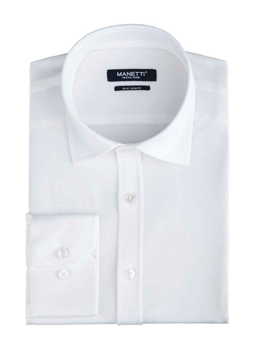 Ανδρικό Πουκάμισο Manetti formal white FORMAL