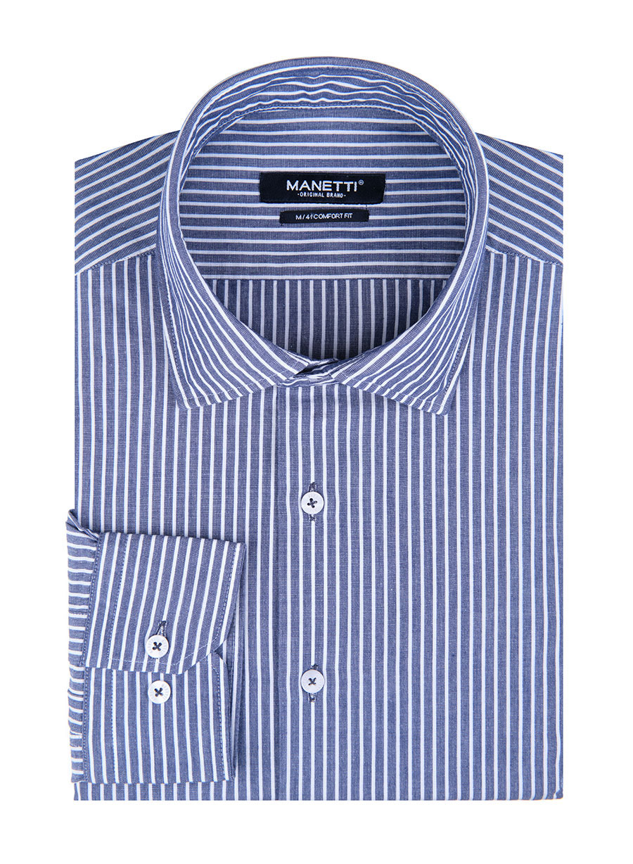 MEN'S MANETTI SHIRT CASUAL  LIGHT BLUE