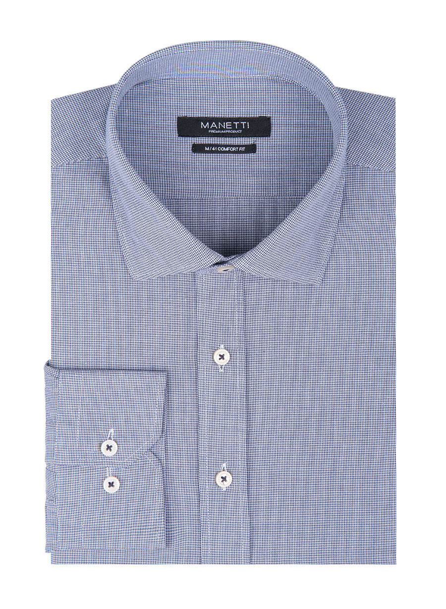 Ανδρικό Πουκάμισο Manetti formal navy