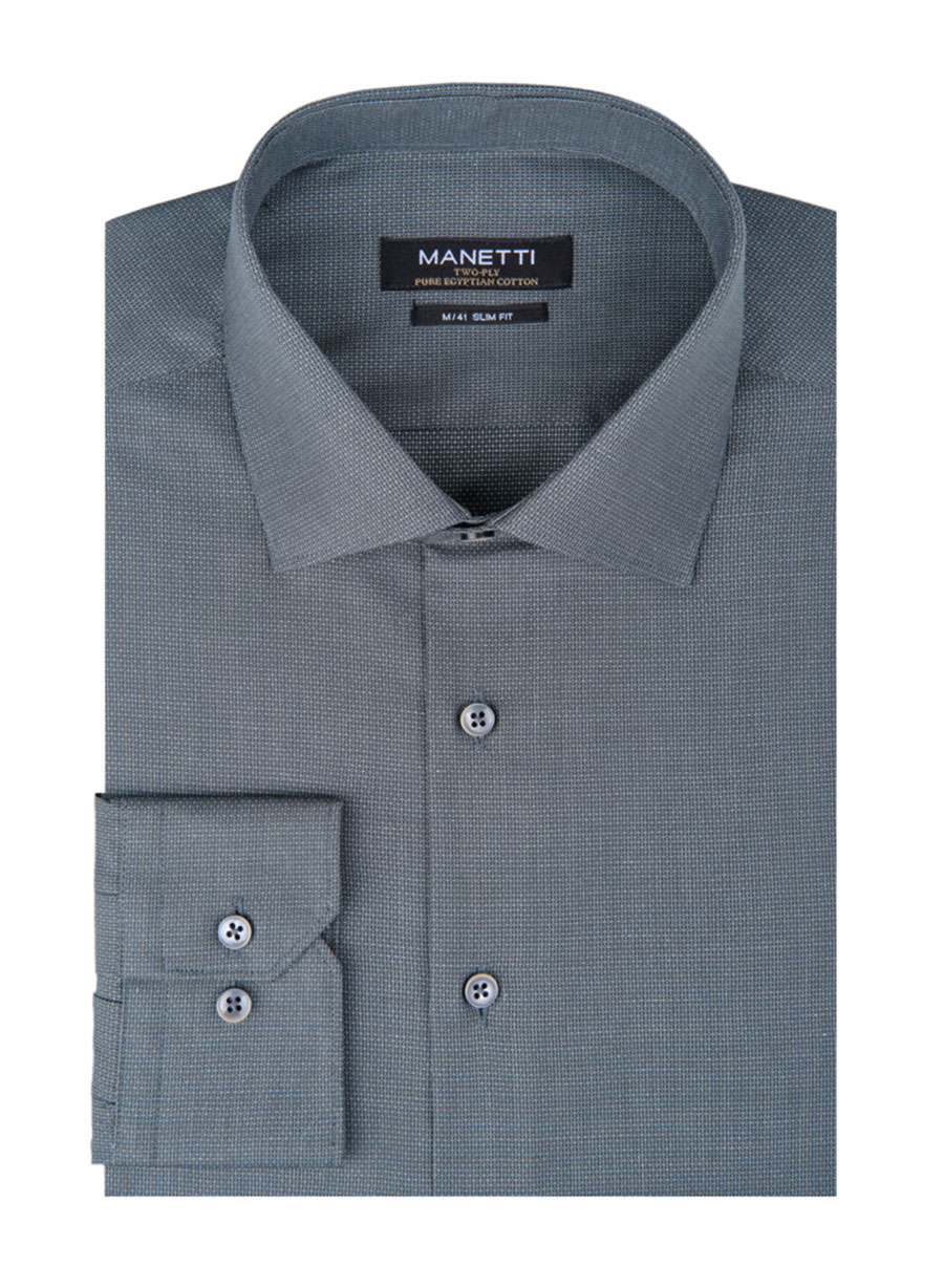 Ανδρικό Πουκάμισο Manetti formal green