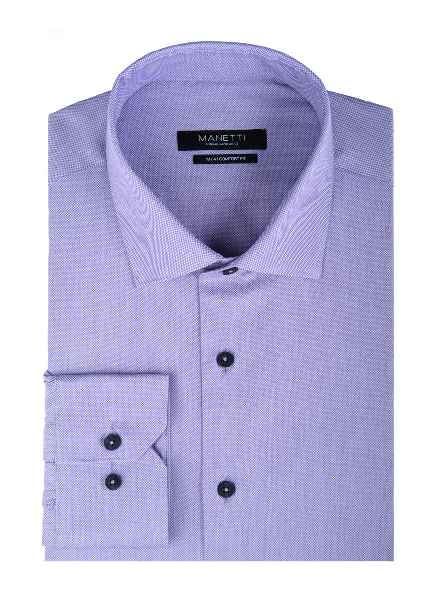 Ανδρικό Πουκάμισο Manetti formal purple