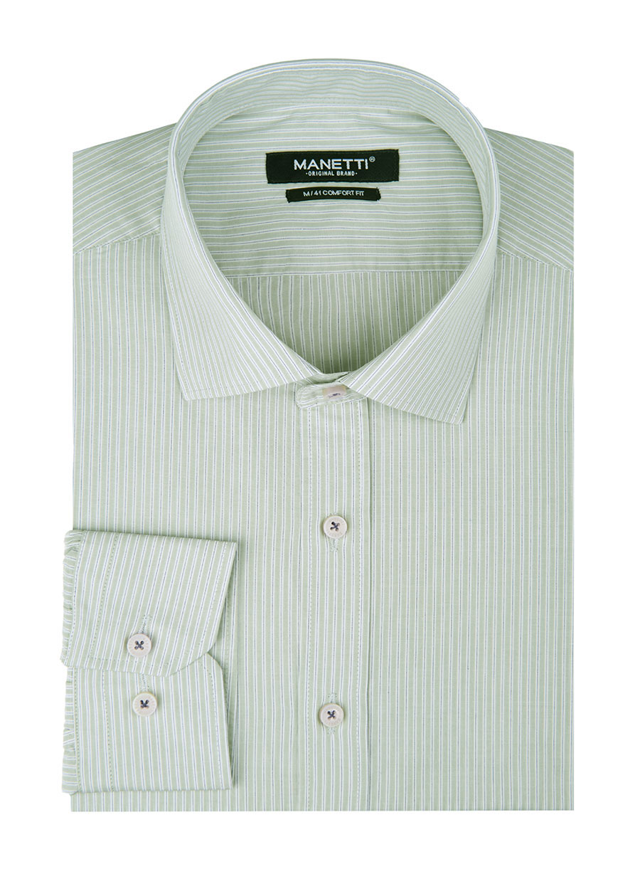 MEN'S MANETTI SHIRT FORMAL  MINT