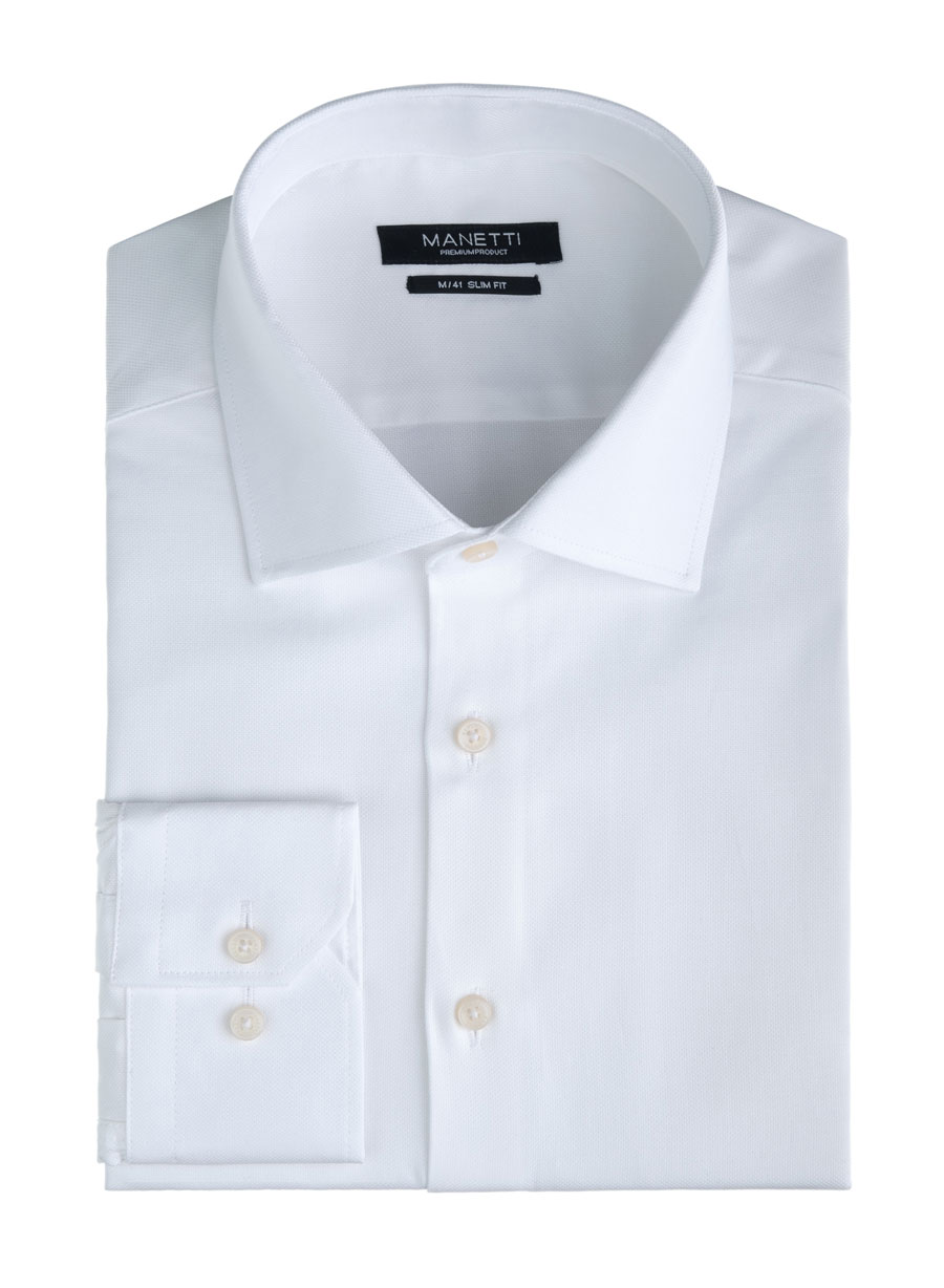 Ανδρικό Πουκάμισο Manetti formal white FORMAL