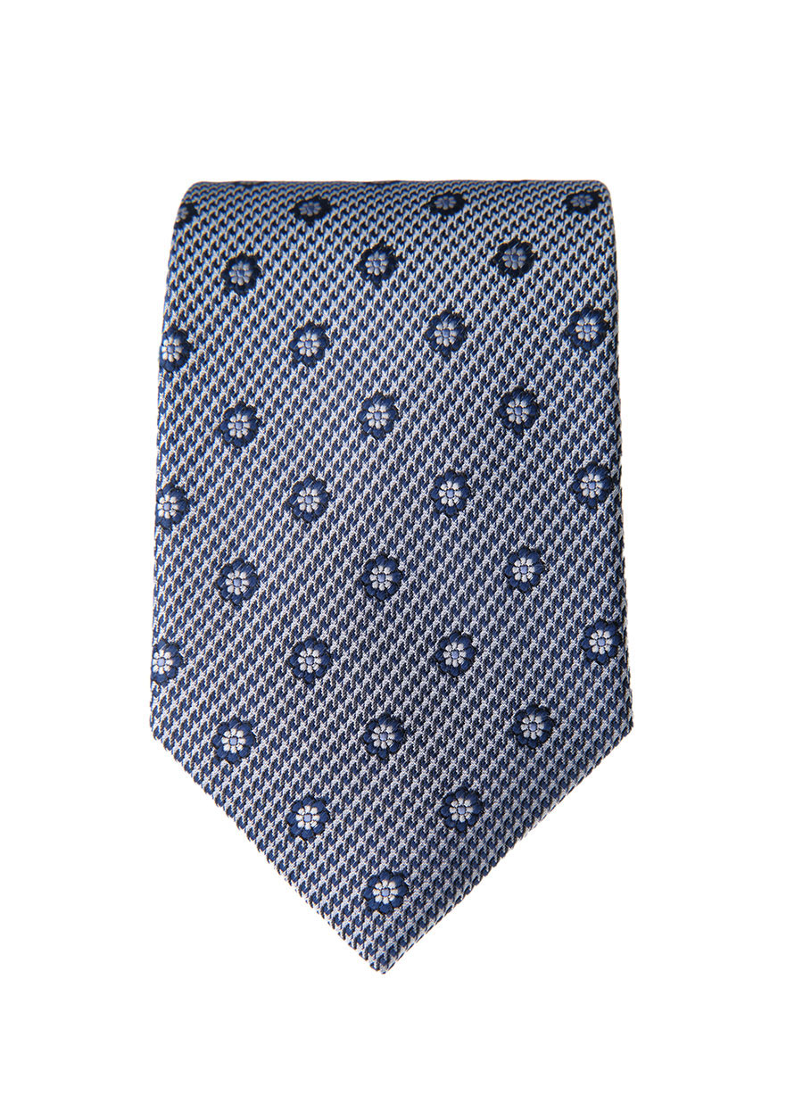 Ανδρική Γραβάτα Manetti formal navy blue