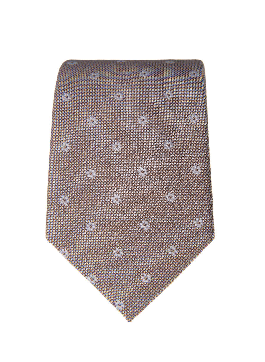 MEN'S MANETTI TIE FORMAL  BEIGE