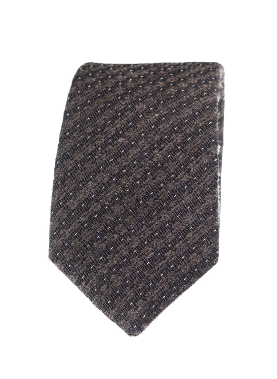 MEN'S MANETTI TIE FORMAL  BEIGE