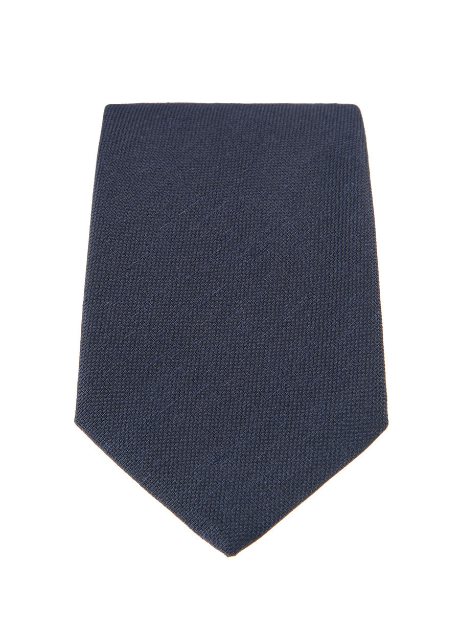 Ανδρική Γραβάτα Manetti formal navy blue