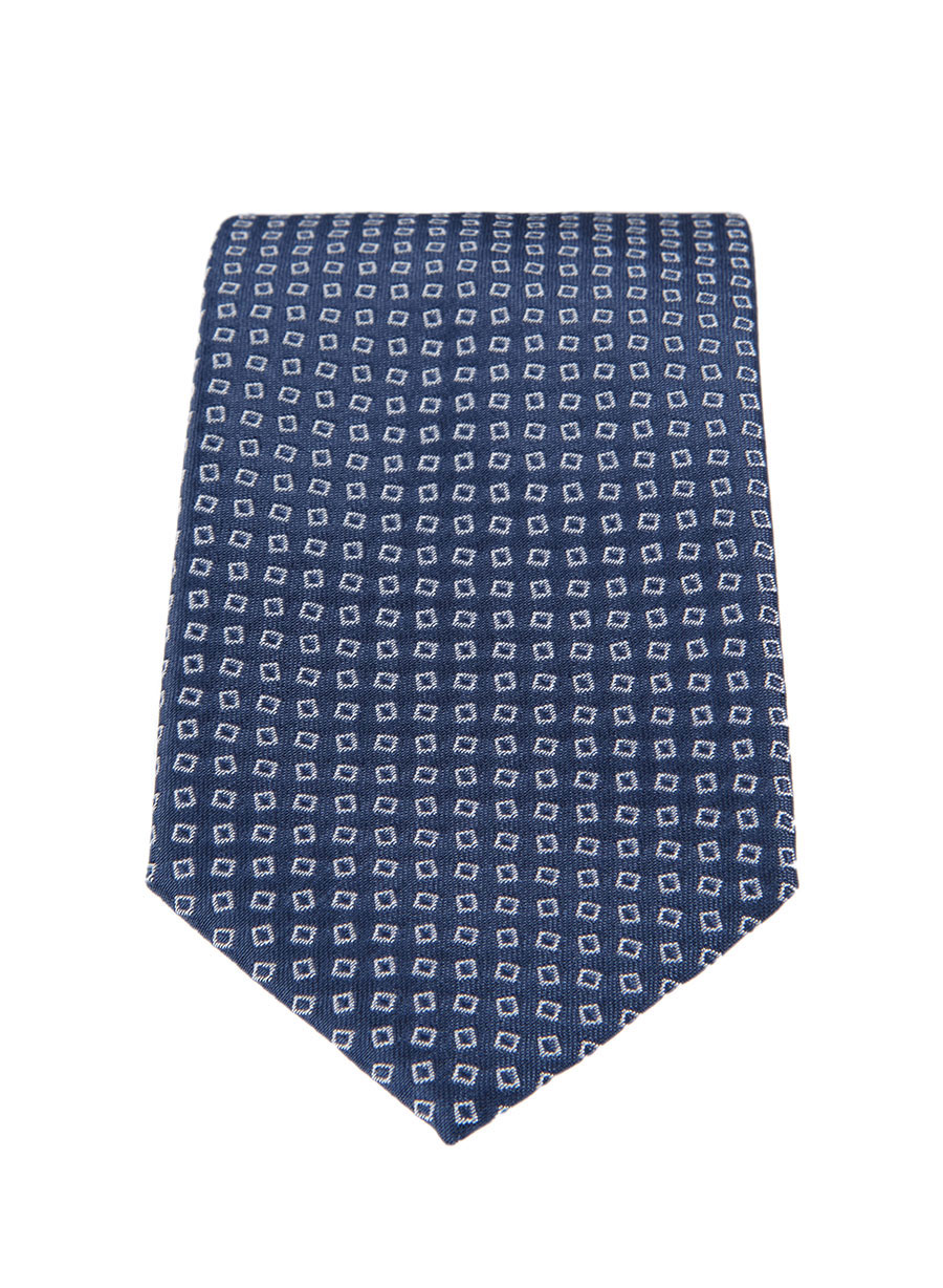 MEN'S MANETTI TIE FORMAL  BLUE