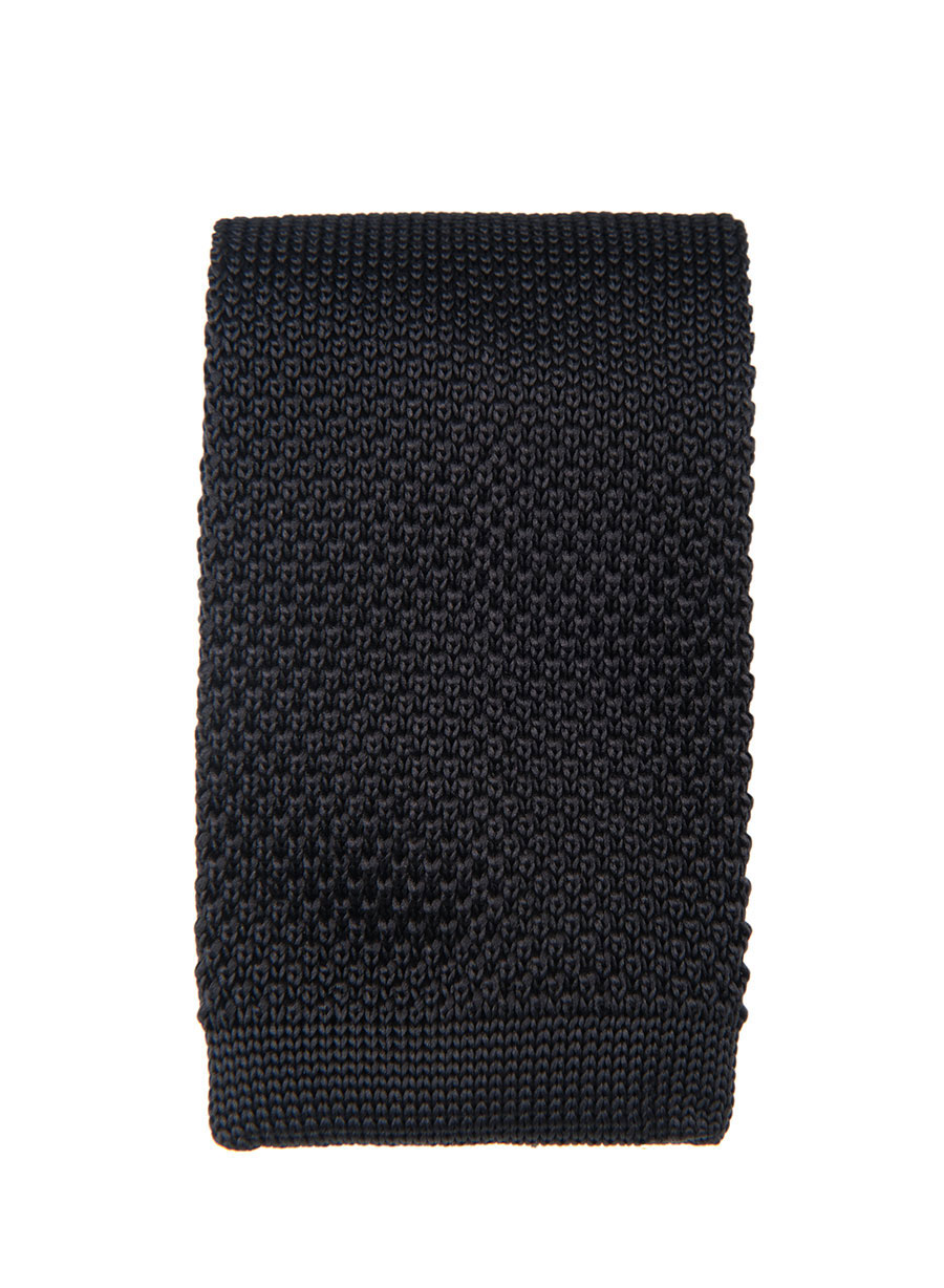 MEN'S MANETTI TIE FORMAL  BLACK