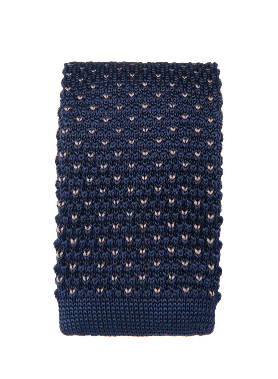MEN'S MANETTI TIE FORMAL  BLUE BEIGE