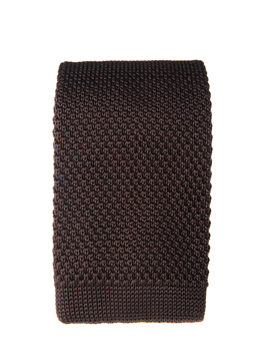 MEN'S MANETTI TIE FORMAL  BROWN
