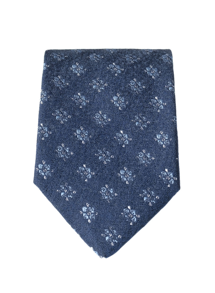 MEN'S MANETTI TIE FORMAL  BLUE