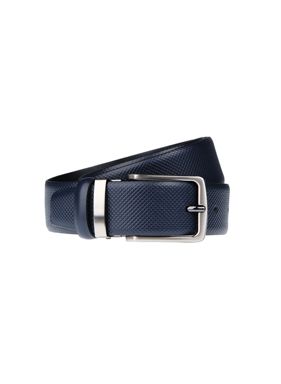 MEN'S MANETTI BELT CASUAL  BLUE