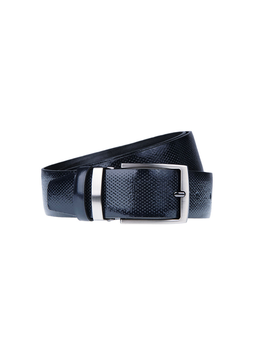 MEN'S MANETTI BELT CASUAL  BLUE