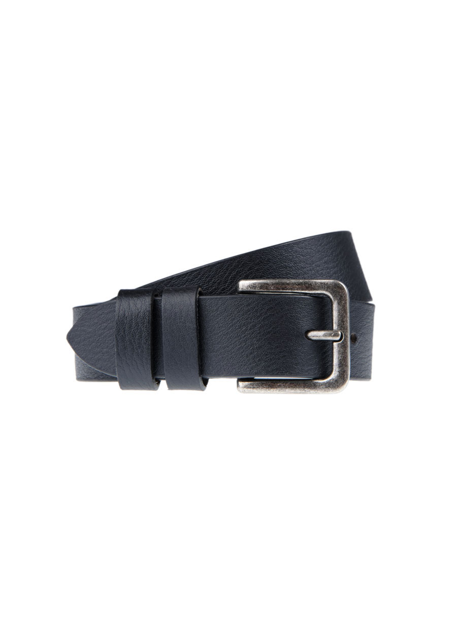 MEN'S MANETTI BELT CASUAL  BLACK