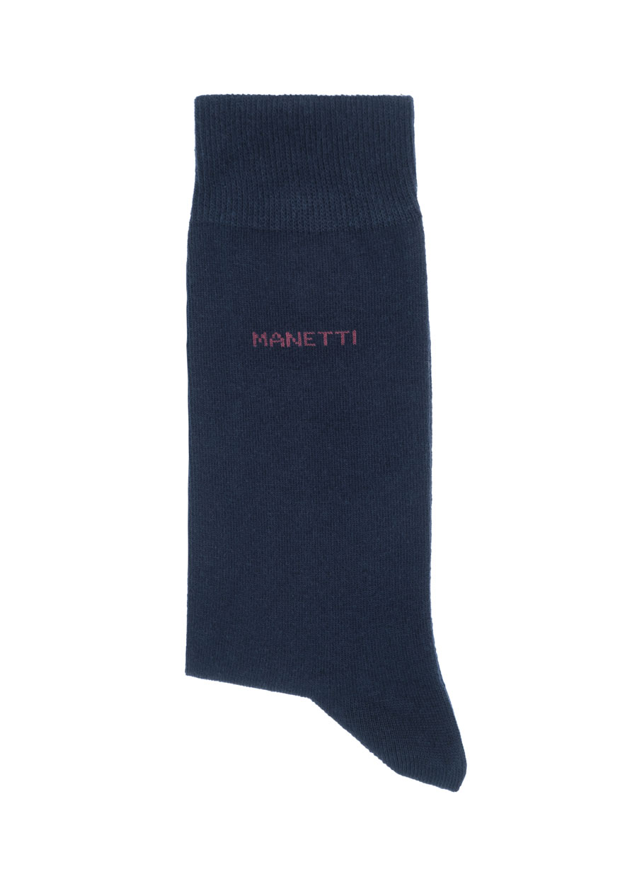 MANETTI Ανδρική Κάλτσα Manetti casual navy