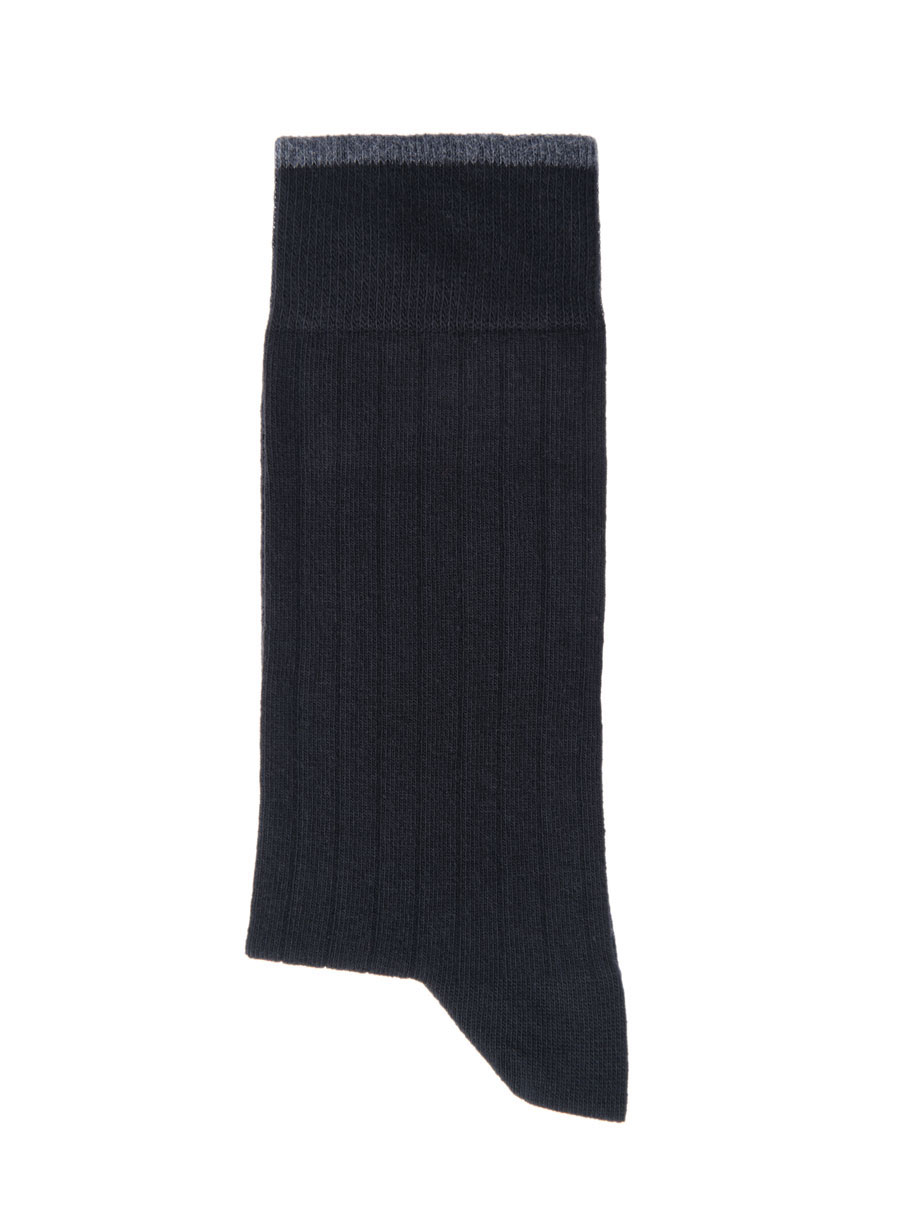 MEN'S MANETTI SOCKS CASUAL  BLACK