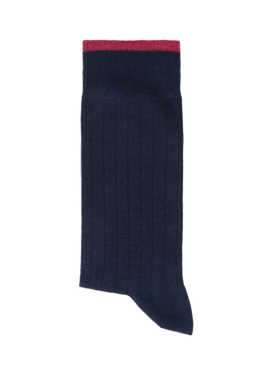 MEN'S MANETTI SOCKS CASUAL  BLUE