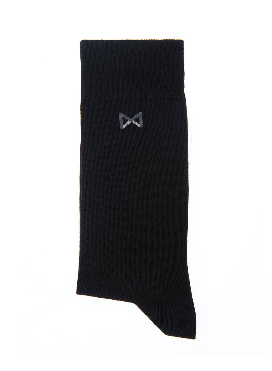 MEN'S MANETTI SOCKS CASUAL  BLACK