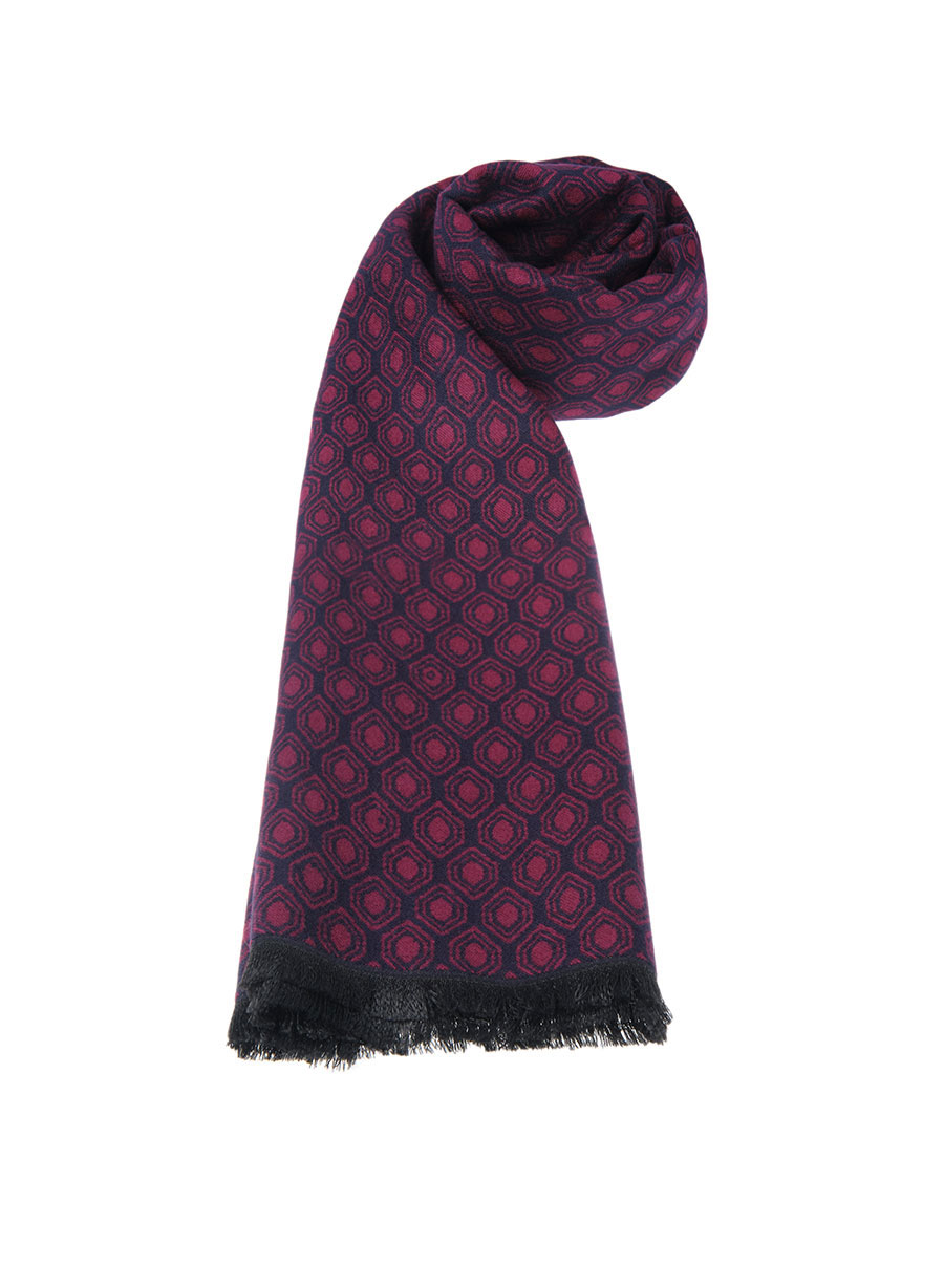 MEN'S MANETTI SCARF CASUAL  RED BLUE